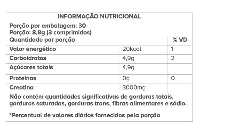 CREATINE CREAPURE CHEWS MASTIGAVEL SABOR CITRUS 90 COMP. - MUSCLETECH