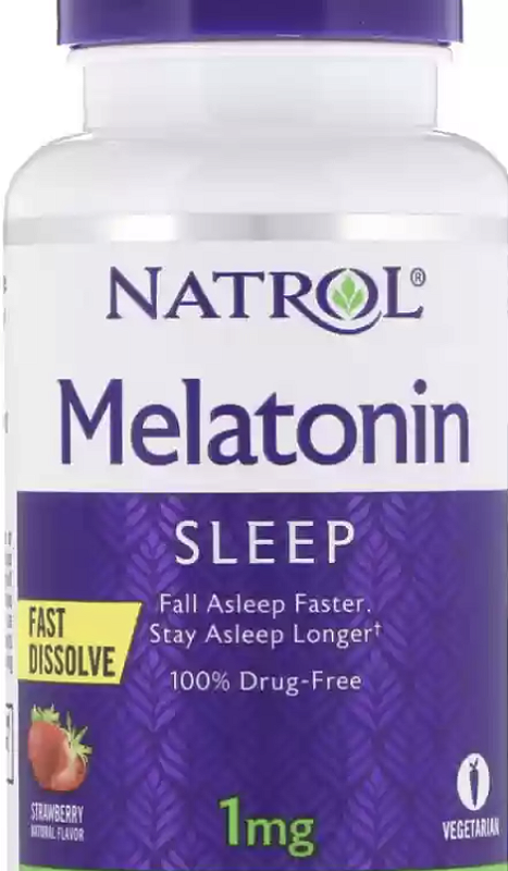 INDUTOR DE SONO... 1MG SLEEP FAST DISSOLVE 90 TABLETS - NATROL