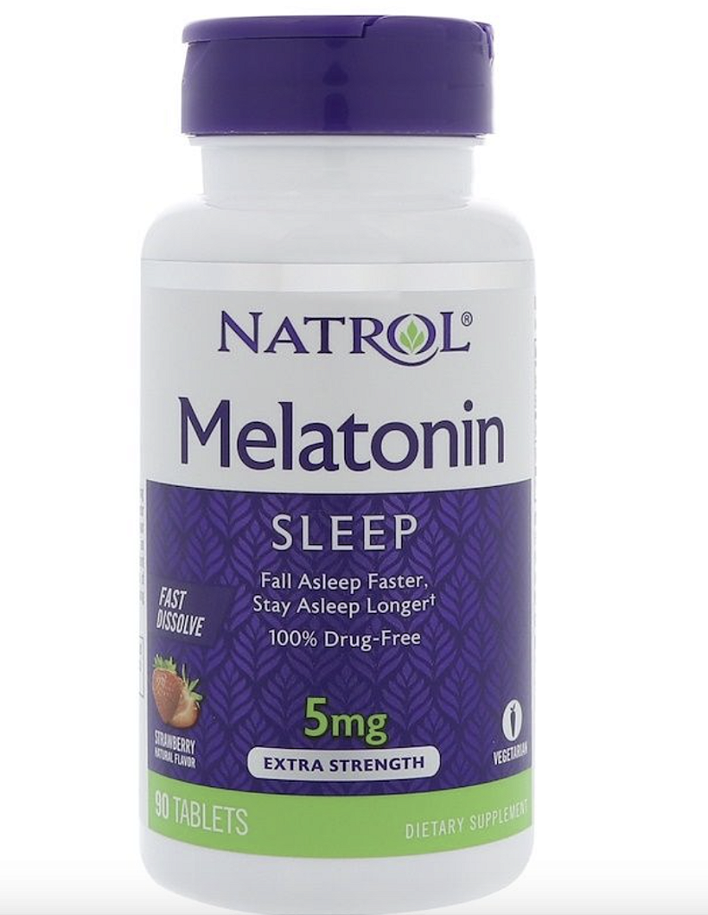 MELATONINA 5MG SLEEP EXTRA STRENGHT 90 TABLETS - NATROL
