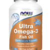 ULTRA OMEGA 3 500 EPA/250 DHA 180 TABLETS - NOW FOODS