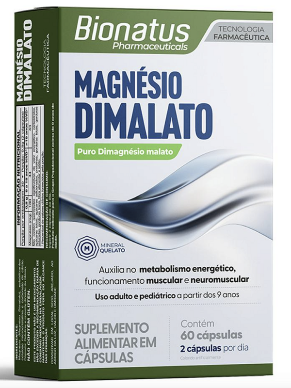 MAGNESIO DIMALATO 60 CAPS - BIONATUS
