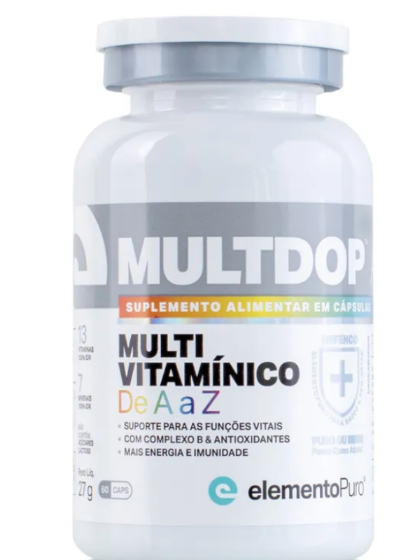MULTDOP - MULTIVITAMINICO A-Z 60 CAPS - ELEMENTO PURO