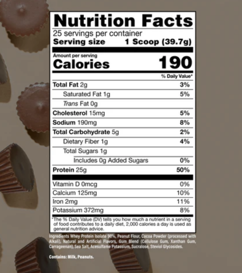 CBUM ITHOLATE PROTEIN CHOCOLATE PEANUT BUTTER 855 GR - RAW