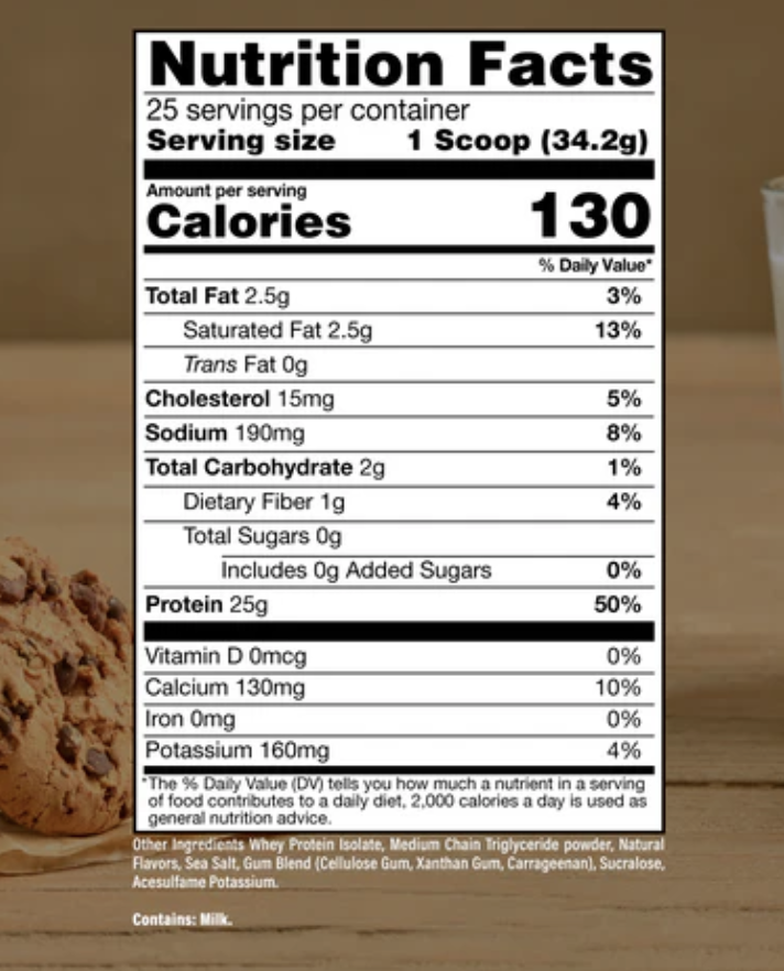 CBUM ITHOLATE PROTEIN MILK AND COOKIES 855 GR - RAW