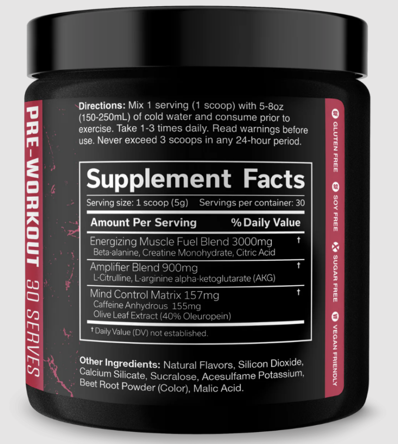 THE CURSE 30 SERVES (BLUE RASPBERRY) - JNX SPORTS