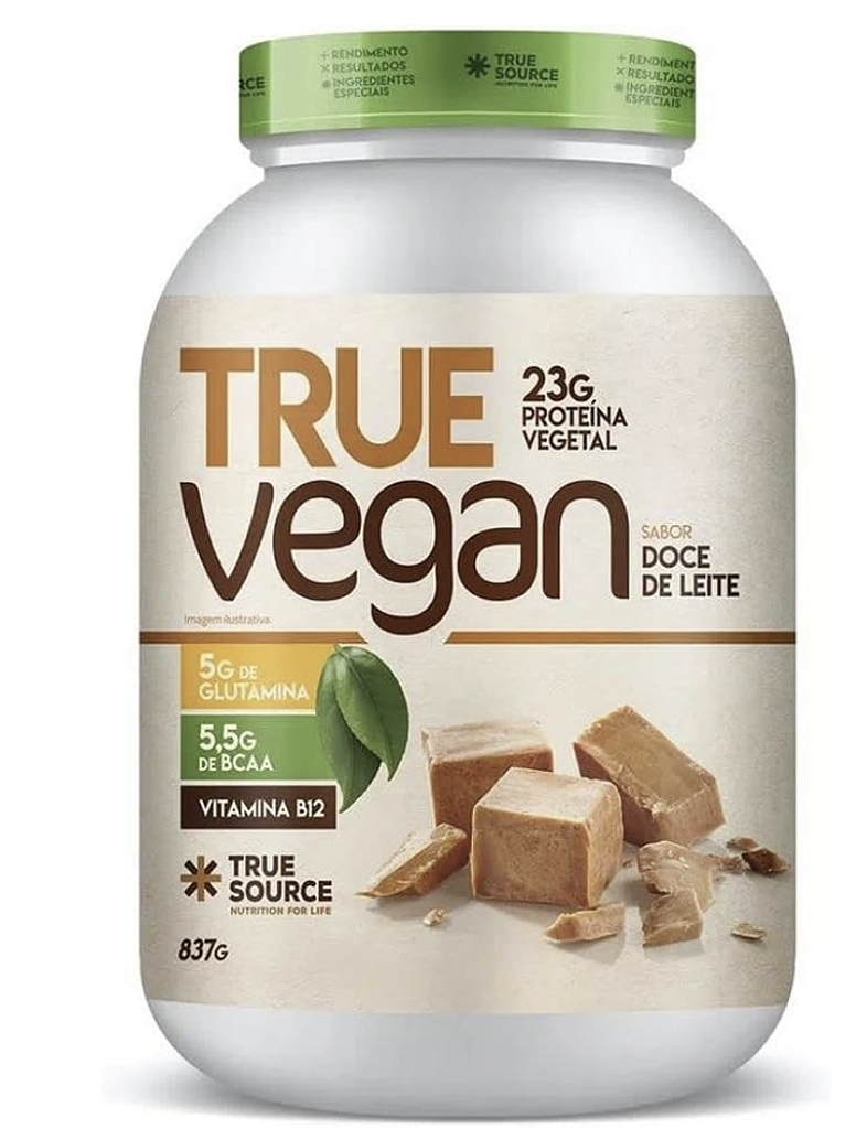 TRUE VEGAN 837 GR (DOCE DE LEITE ) - TRUE SOURCE