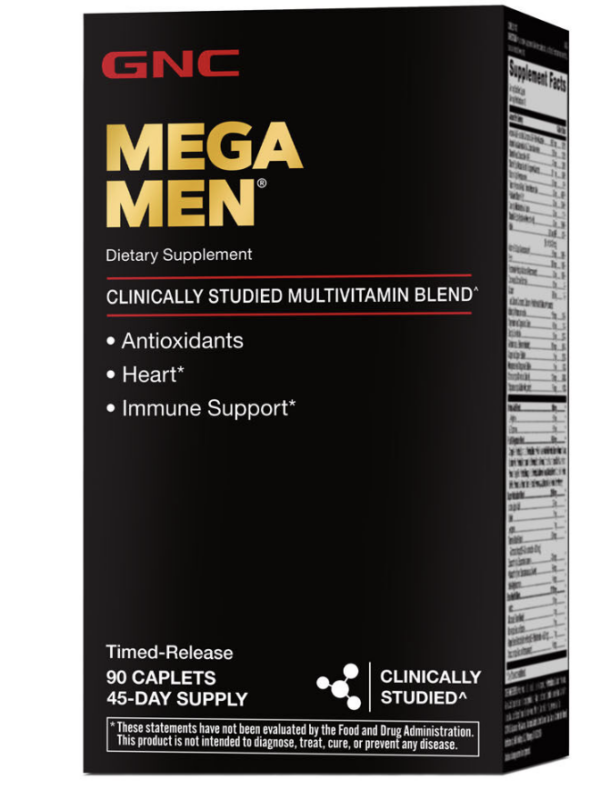 MEGA MEN 90 CAPSULAS - GNC. VENC (07/2026)