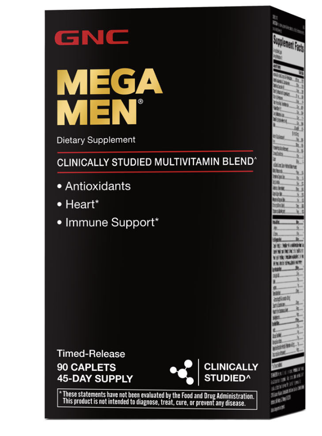 MEGA MEN 90 CAPSULAS - GNC. VENC (07/2026)