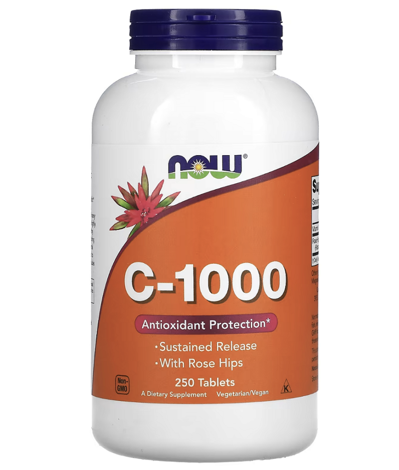 C-1000 250 TABLETS - NOW FOODS