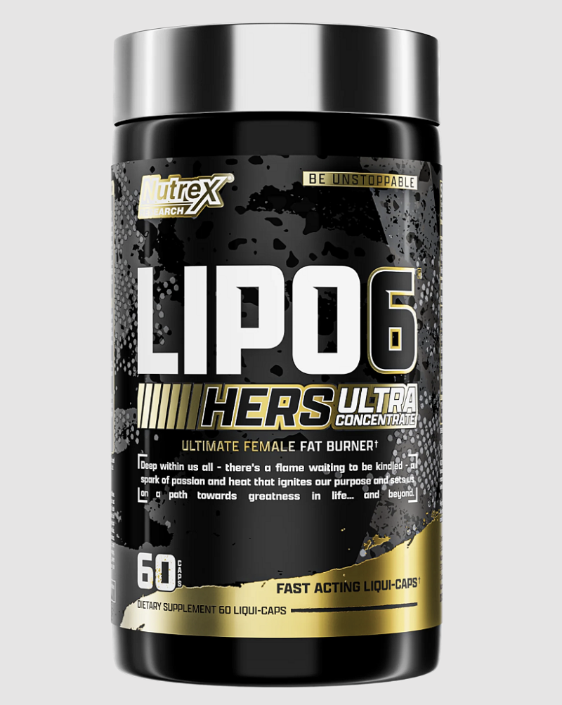 LIPO6| BLACK| UC HERS (60 CÁPSULAS) - NUTREX