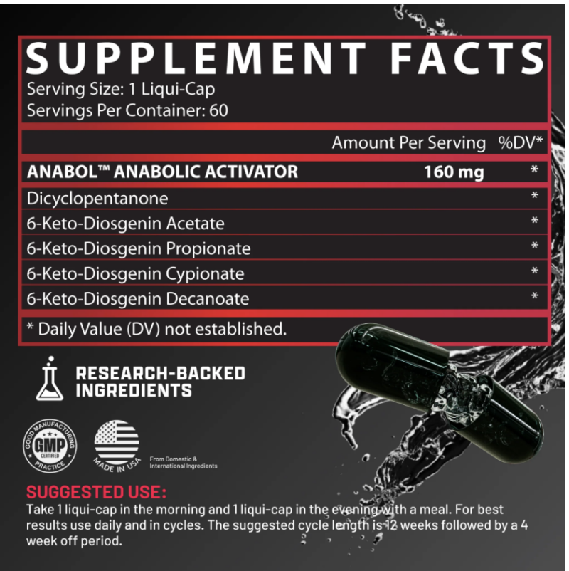 ANABOL HARDCORE 60 CAPS - NUTREX