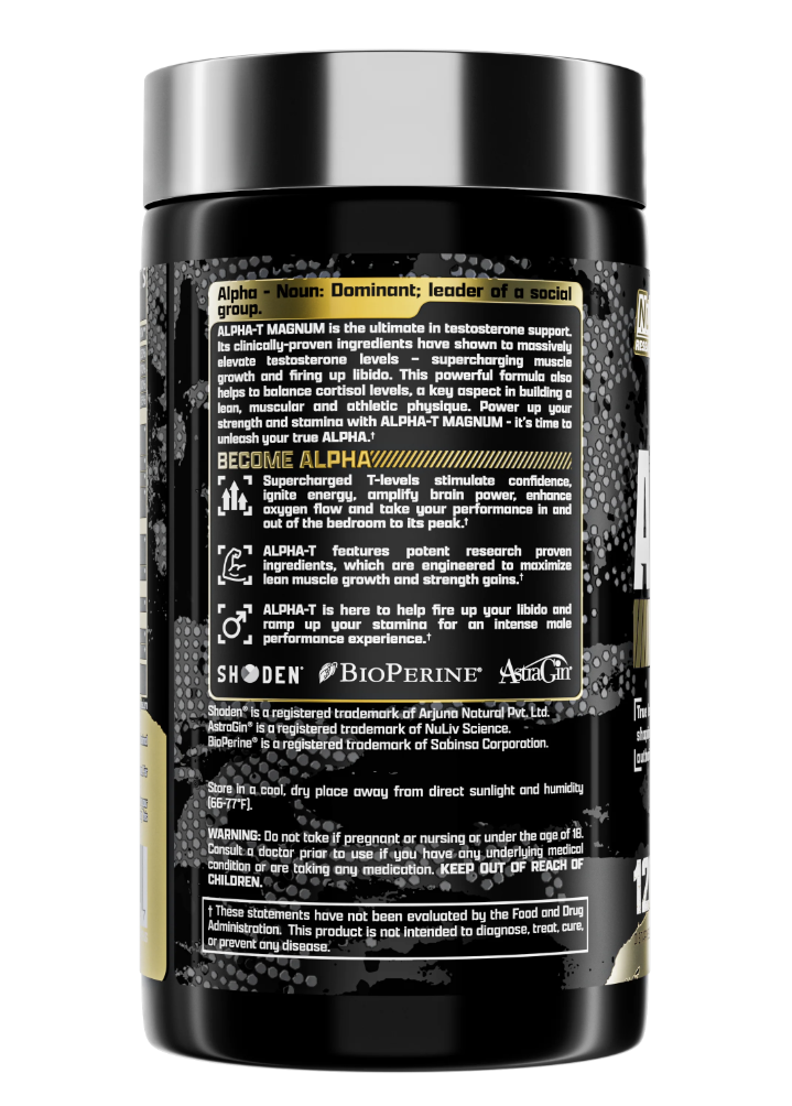 ALPHA-T MAGNUM 120 CAPSULAS - NUTREX