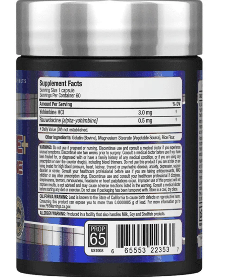 PROMOCAO- YOHIMBINE - 60 CÁPSULAS - ALLMAX