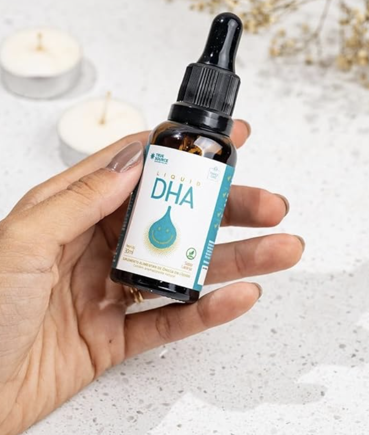 DHA LIQUID SABOR LARANJA 30 ML - TRUE SOURCE