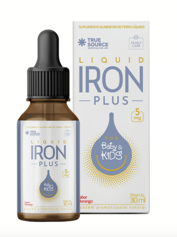 IRON PLUS LIQUIDO 30 ML - TRUE SOURCE
