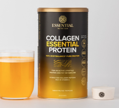 COLLAGEN ESSENTIAL PROTEIN NOVO LATA 457,5 GR 30 DOSES - ESSENTIAL NUTRITION