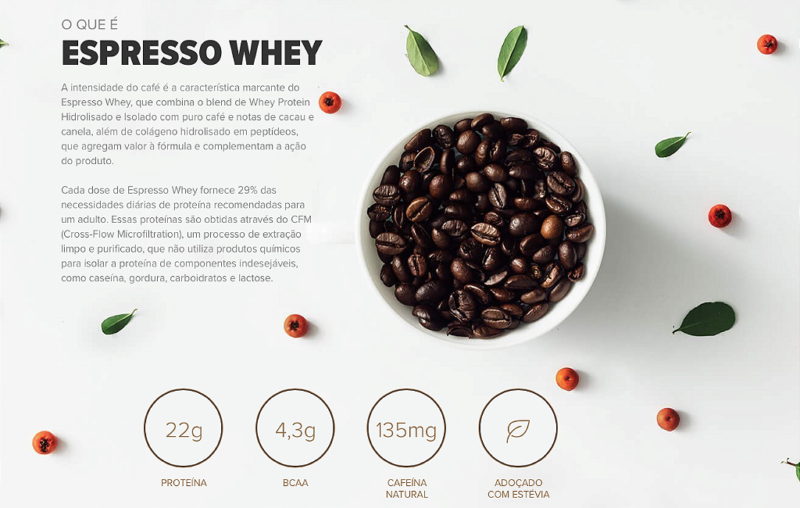 EXPRESSO WHEY CAFE LATA 420 GR 15 DOSES - ESSENTIAL NUTRITION