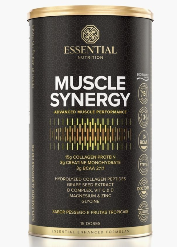 MUSCLE SYNERGY (JABUTICABA COM LIMAO) LATA 427GR - ESSENTIAL NUTRITION