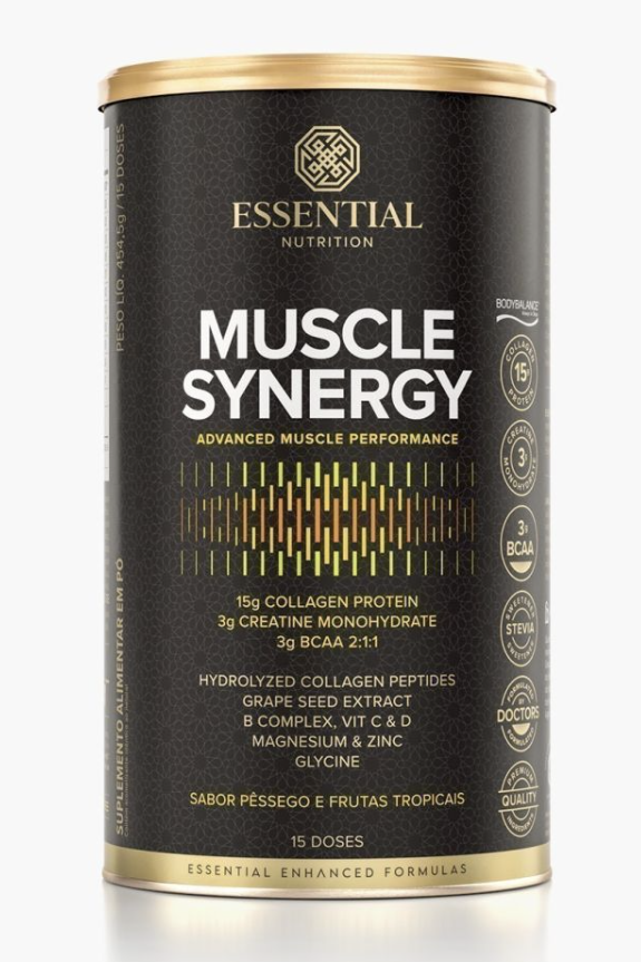 MUSCLE SYNERGY (JABUTICABA COM LIMAO) LATA 427GR - ESSENTIAL NUTRITION