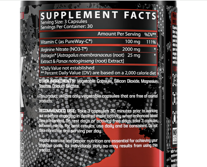 NIOX 90 CAPSULAS - NUTREX