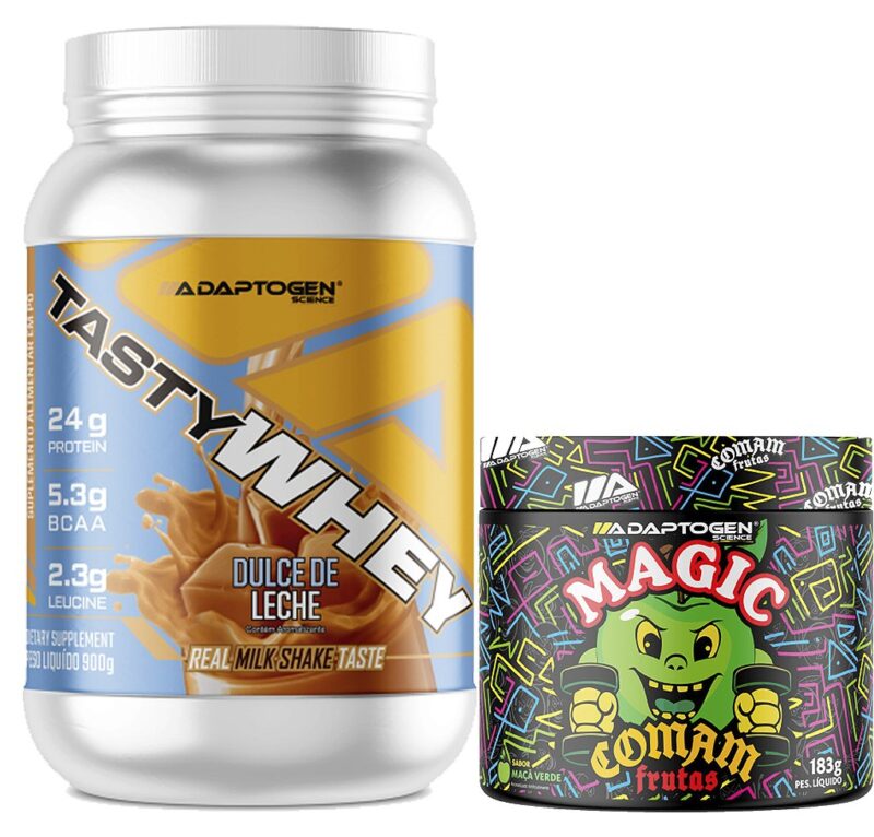 TASTY WHEY 900 GR + MAGIC 183 GR - ADAPTOGEN