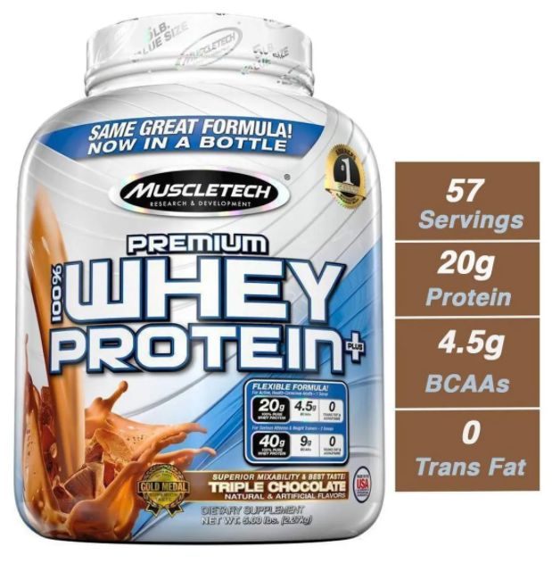100% WHEY PROTEIN PREMIUM PLUS 2.27 KG - MUSCLETECH
