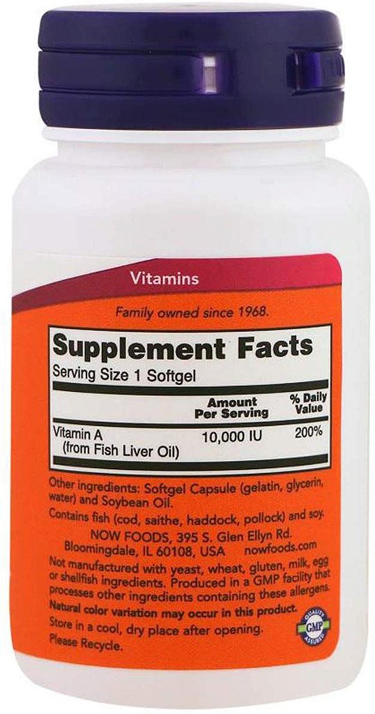 2X VITAMINA D-3 120 SOFTGELS 10.000 IU - NOW FOODS