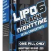 LIPO-6 BLACK NIGHTTIME ULTRA CONCENTRADO 30 CAPS - NUTREX