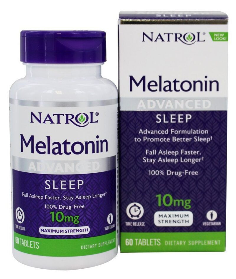 INDUTOR DE SONO 10 MG 60 TABLETS - NATROL