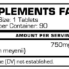 MACA 750 MG 90 TABLETS - BULL PHARMA