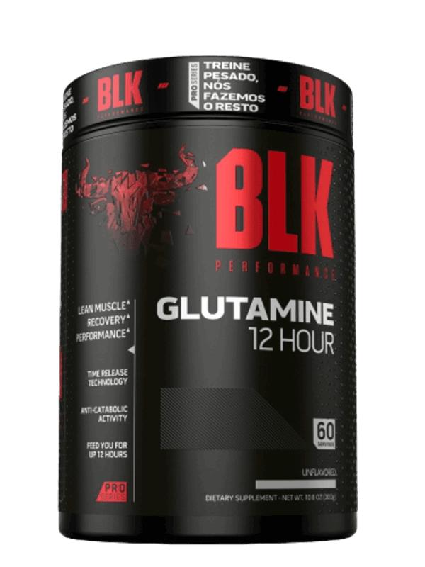 GLUTAMINE 12 HOUR 300 GR - BLK PERFORMANCE