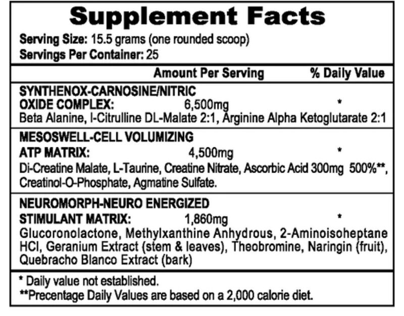 MESOMORPH 388 GR - APS NUTRITION IMPORTADO