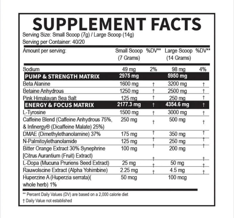 Venom Inferno Pre Workout - Dragon Pharma