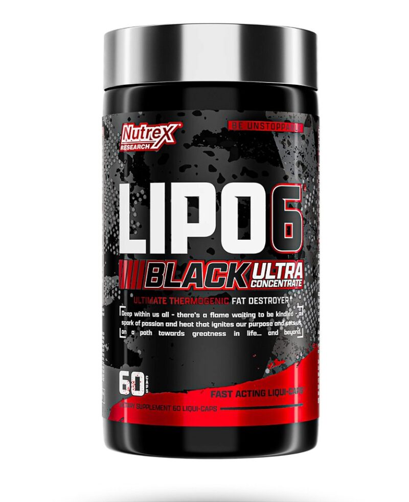 LIPO6| BLACK| UC ORIGINAL. (60 CÁPSULAS) - NUTREX