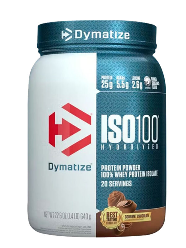 ISO 100 WHEY ISOLADO HIDROLISADO 640 GR  (BROWNIE) - DYMATIZE NUTRITION