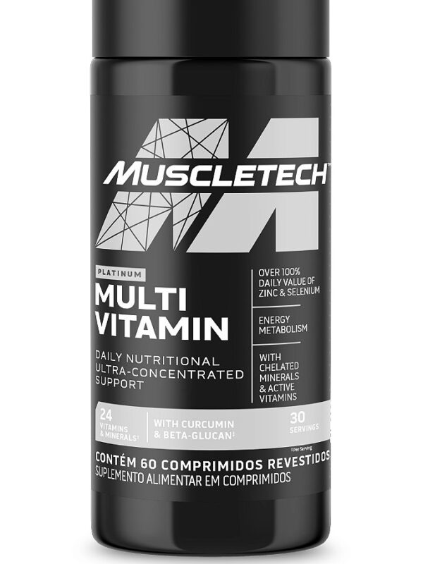 PLATINUM MULTI VITAMIN 60 CAPSULAS (NACIONAL) - MUSCLETECH