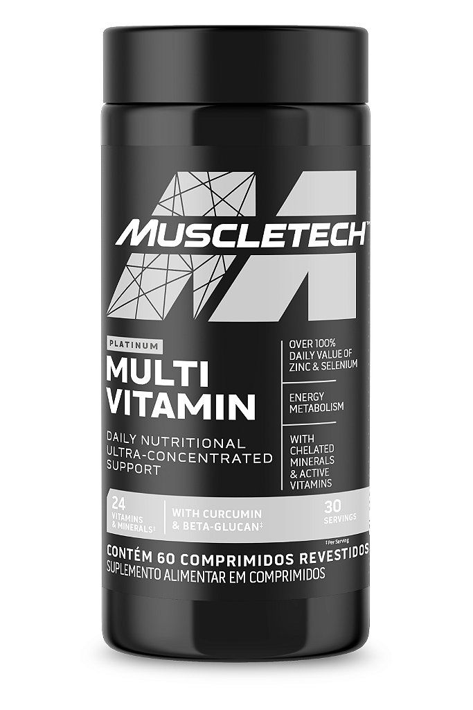 PLATINUM MULTI VITAMIN 60 CAPSULAS (NACIONAL) - MUSCLETECH