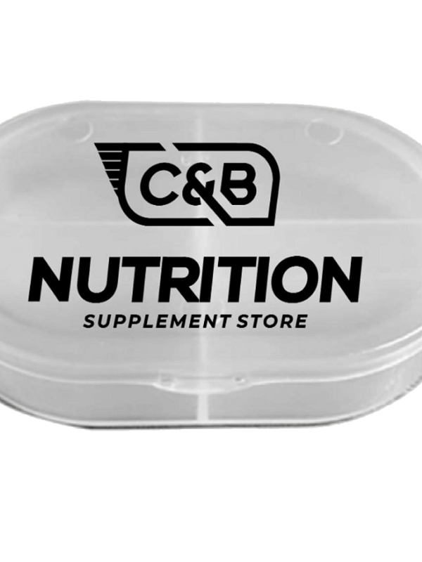 PORTA CAPSULA 4 COMPARTILHAMENTOS - C&B NUTRITION