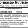METISULFONILMETANO MSM 60 TABLETS - PERFORMANCE