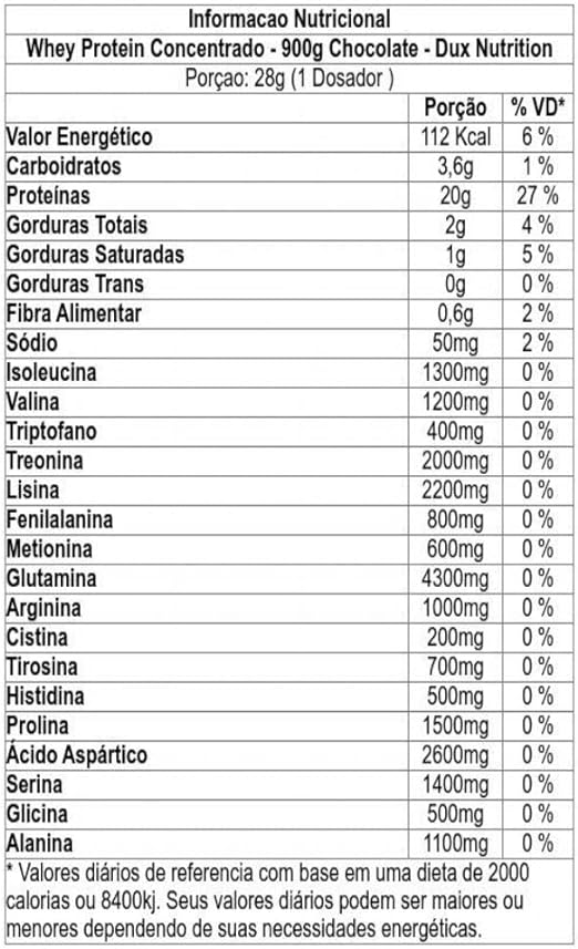WHEY PROTEIN DUX 900 GR + CREATINA 300 GR - DUX NUTRITION