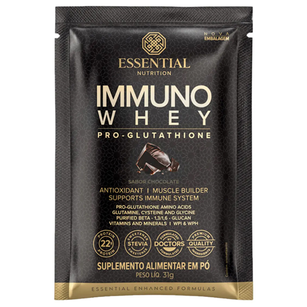MONODOSE IMMUNO WHEY PRO-GLUTATHIONE (CHOCOLATE) 31 GR - ESSENTIAL NUTRITION